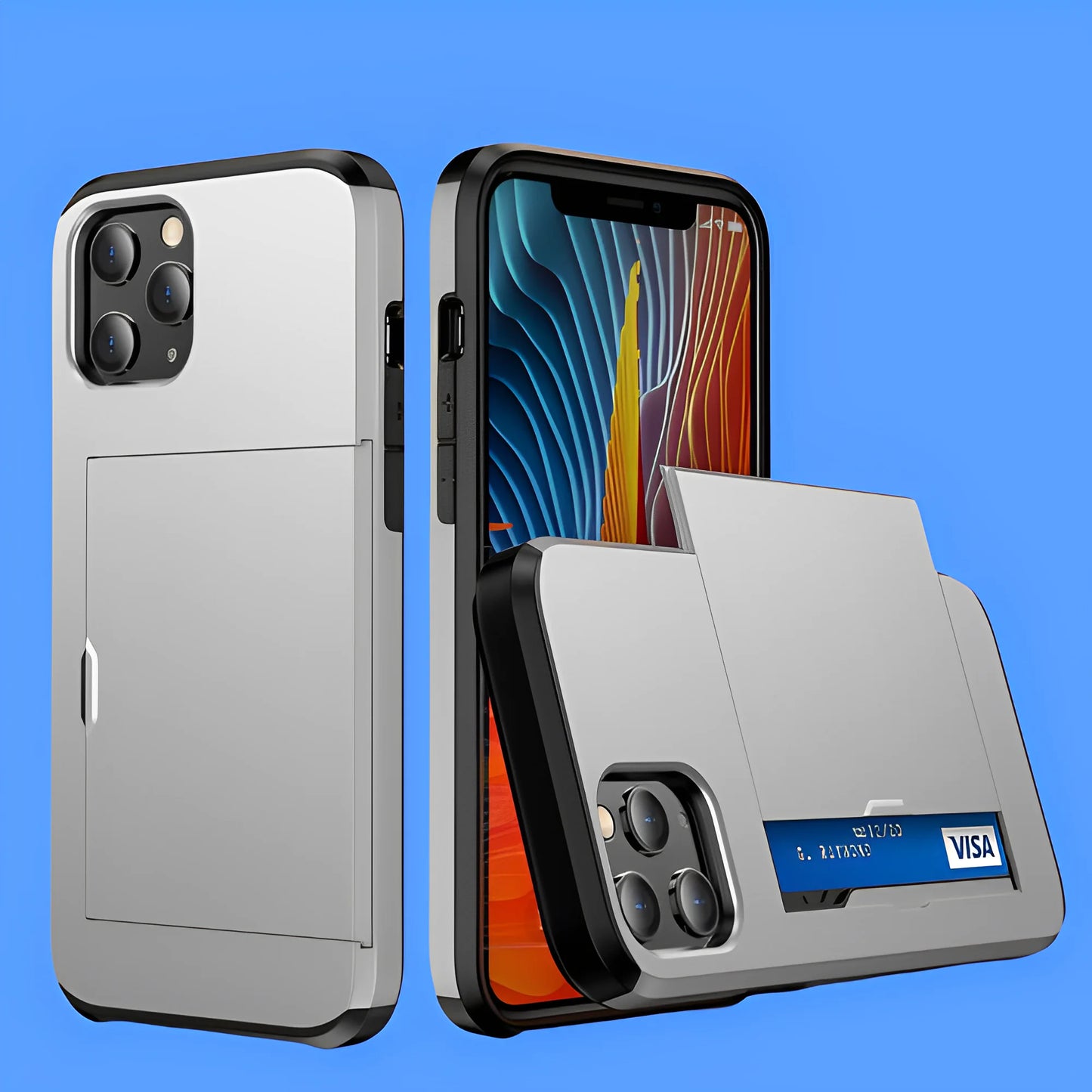 iPhone Protective Hoesje Met Kaartenhouder