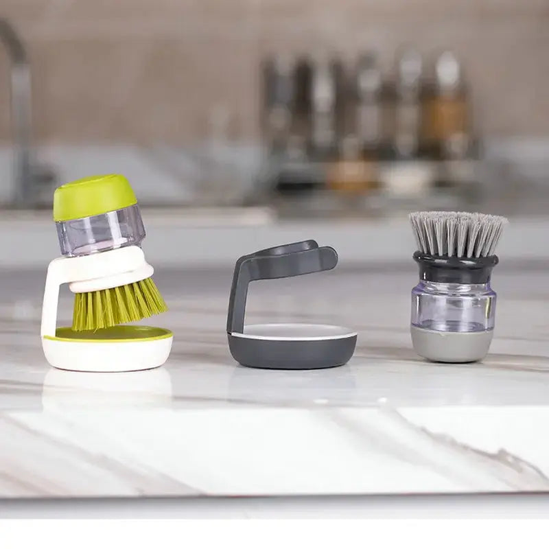 DishScrub Afwasborstel met dispenser