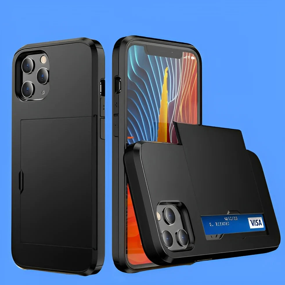 iPhone Protective Hoesje Met Kaartenhouder